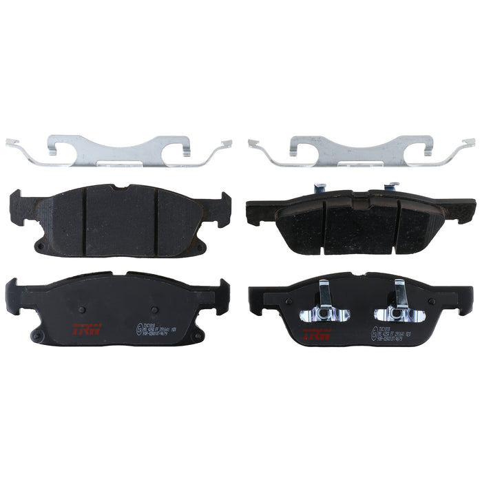 Front Disc Brake Pad Set for Ford Edge 2015 - 2021 TRW Ultra TXC1818