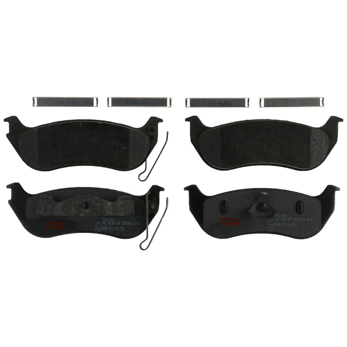 Rear Disc Brake Pad Set for Jeep Wrangler 2003 - 2004 TRW Ultra TXC0964