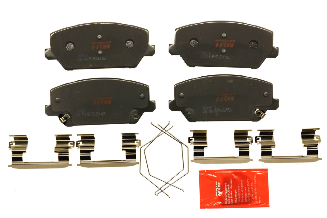 Front Disc Brake Pad Set for Hyundai Veloster N 2019 - 2022 TRW Ultra TXH2211
