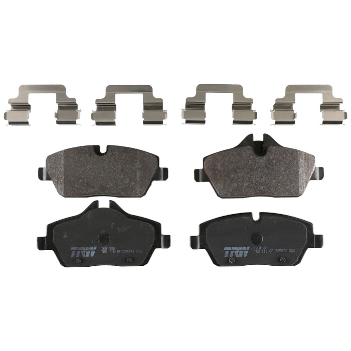 Front Disc Brake Pad Set for Mini Cooper 2007 - 2024 TRW Pro TRH1308