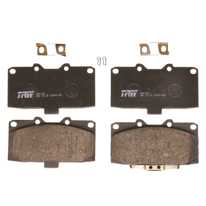Front Disc Brake Pad Set for Subaru Impreza 2006 - 2007 TRW Pro TRH1182