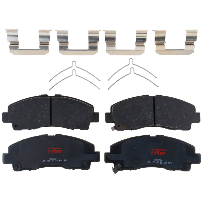 Front Disc Brake Pad Set for Acura TLX 2015 - 2020 TRW  Ultra TXH1584