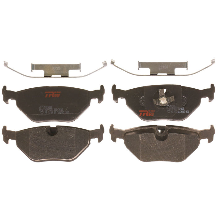Rear Disc Brake Pad Set for BMW M3 1998 TRW Ultra TXC0396