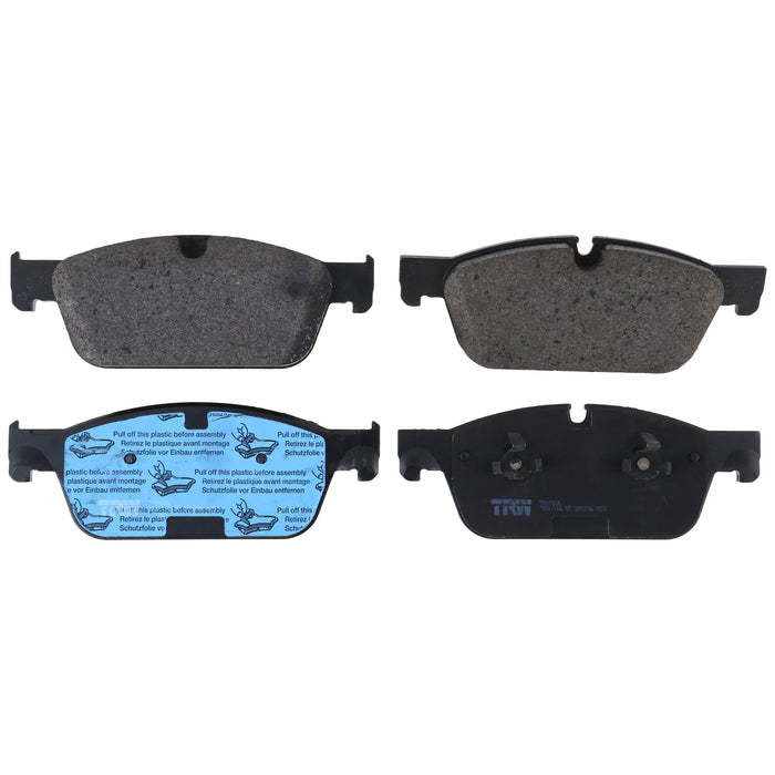 Front Disc Brake Pad Set for Mercedes-Benz ML550 2012 - 2013 TRW Pro TRH1636