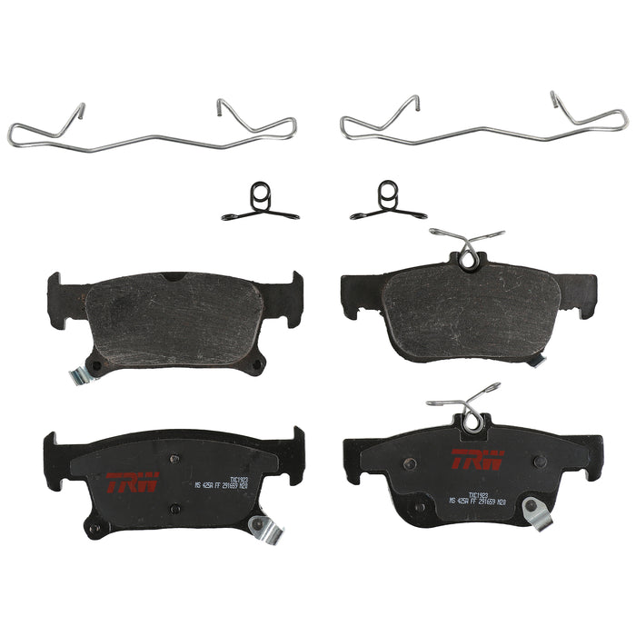 Rear Disc Brake Pad Set for Buick Envision 2016 - 2020 TRW Ultra TXC1923