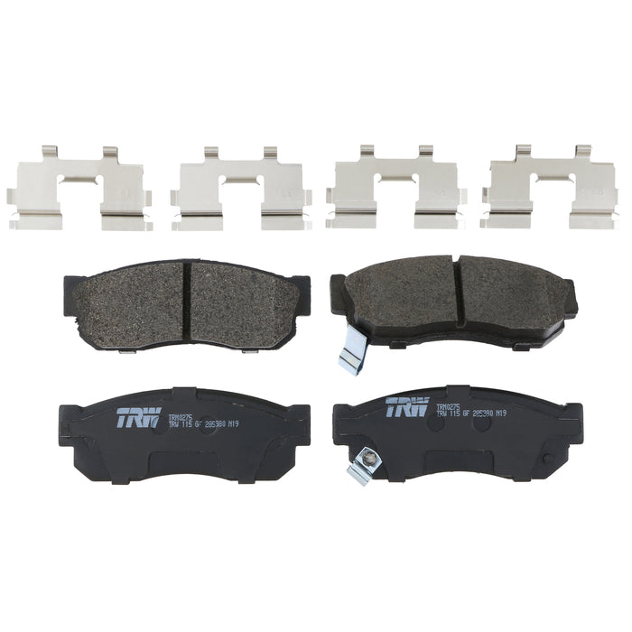 Front Disc Brake Pad Set for Nissan Sentra 1985 - 1990 TRW Pro TRM0275