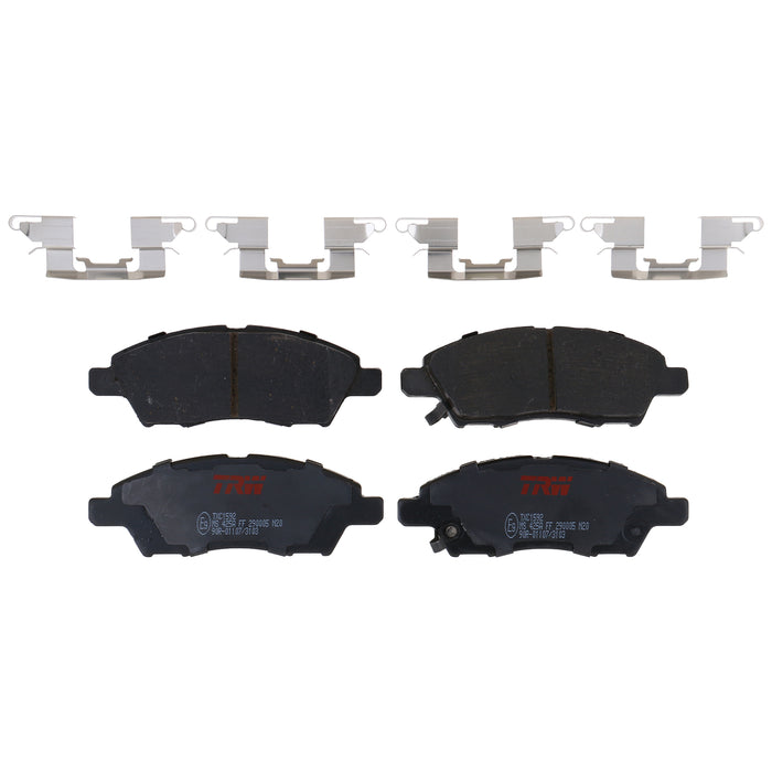 Front Disc Brake Pad Set for Nissan Versa 2012 - 2019 TRW Ultra TXC1592