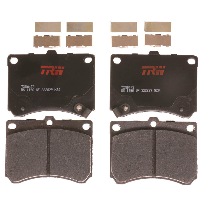 Front Disc Brake Pad Set for Ford Escort 1991 - 2003 TRW Ultra TXM0473