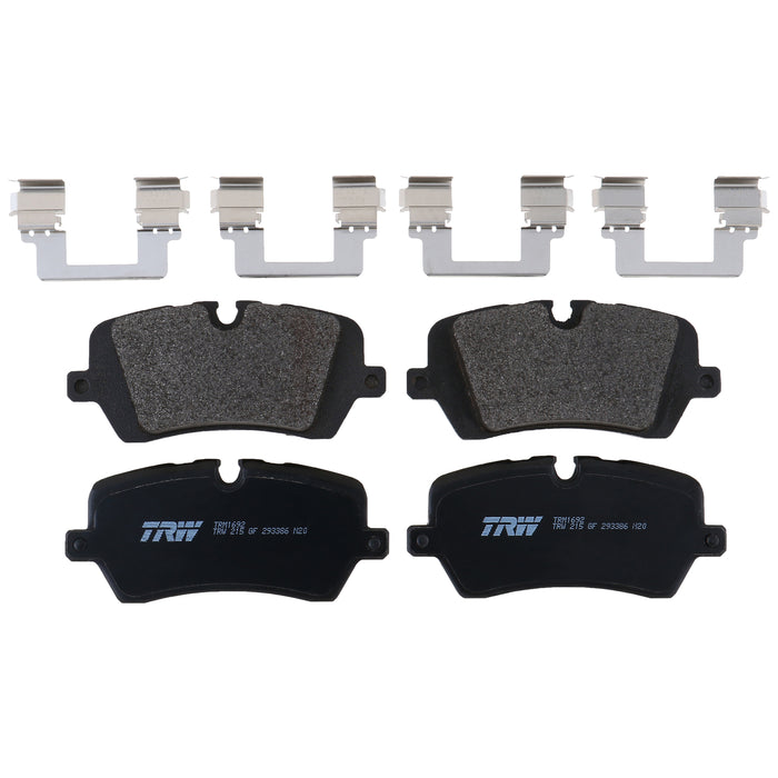 Rear Disc Brake Pad Set for Land Rover Range Rover Sport 2014 - 2022 TRW Pro TRM1692