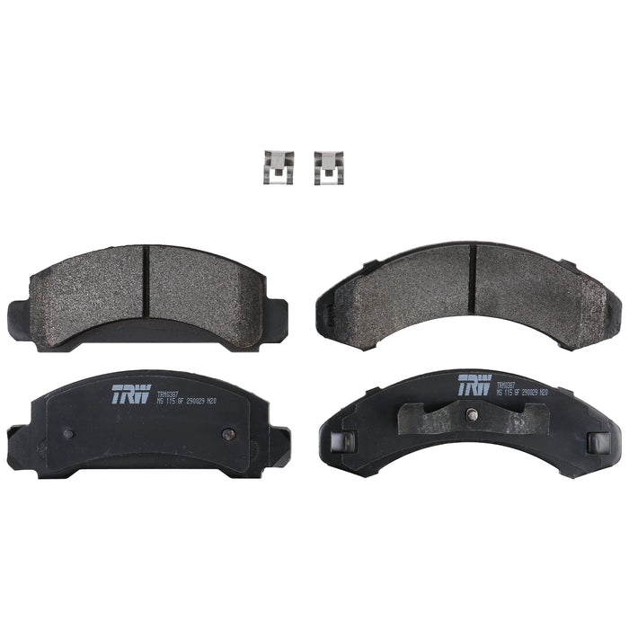 Front Disc Brake Pad Set for Mazda B4000 1994 TRW Pro TRM0387