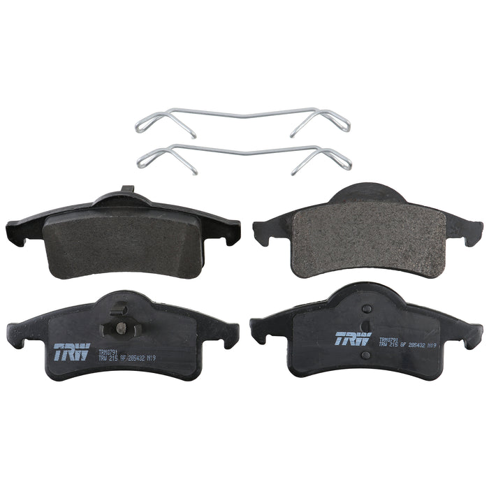 Rear Disc Brake Pad Set for Jeep Grand Cherokee 1999 - 2004 TRW Pro TRM0791