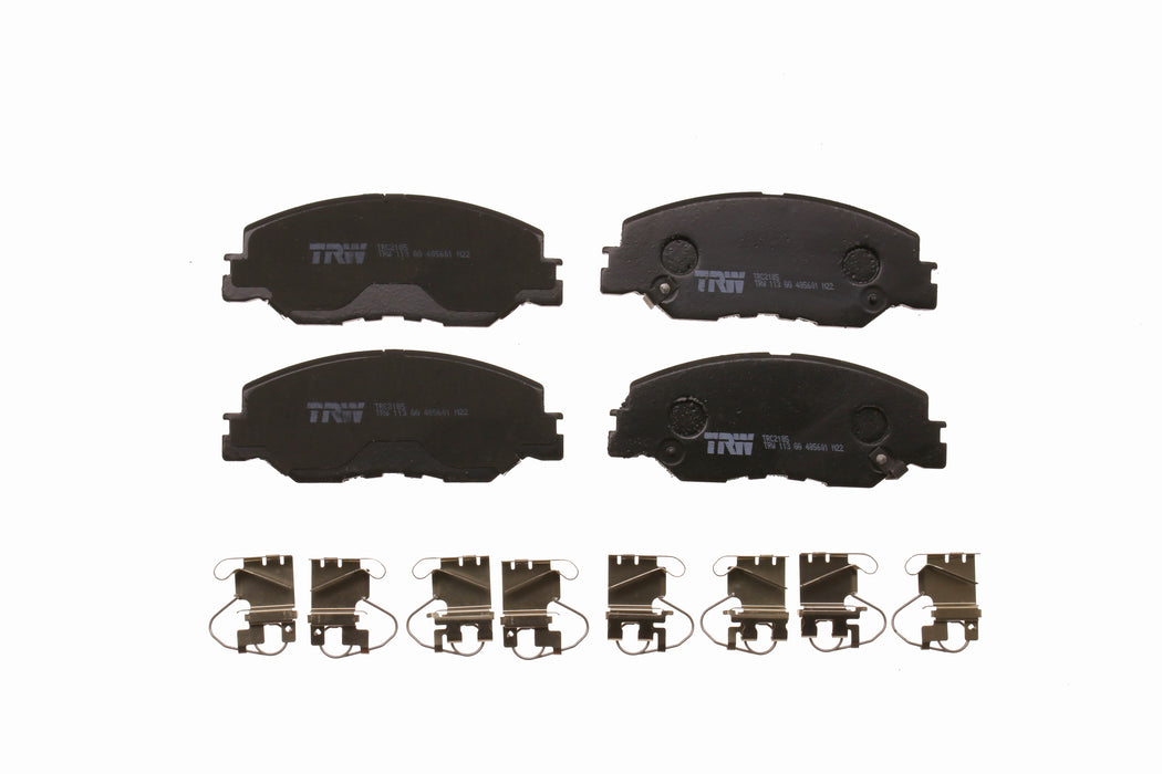 Front Disc Brake Pad Set for Honda Insight 2019 - 2022 TRW Pro TRC2185