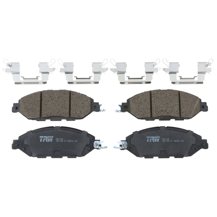 Front Disc Brake Pad Set for Nissan Pathfinder 2013 - 2020 TRW Pro TRC1649