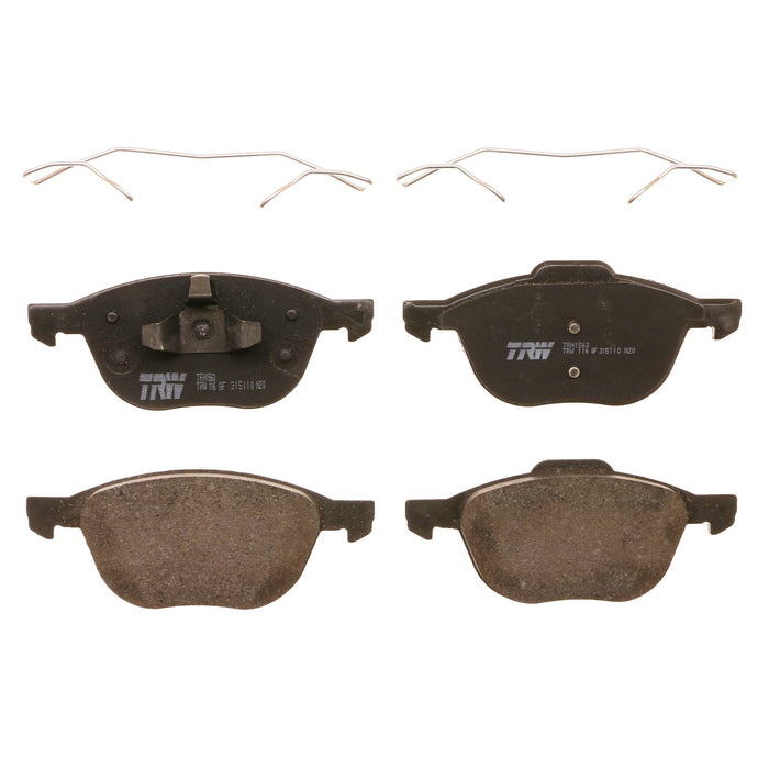 Front Disc Brake Pad Set for Ford Focus 2012 - 2018 TRW Pro TRH1563