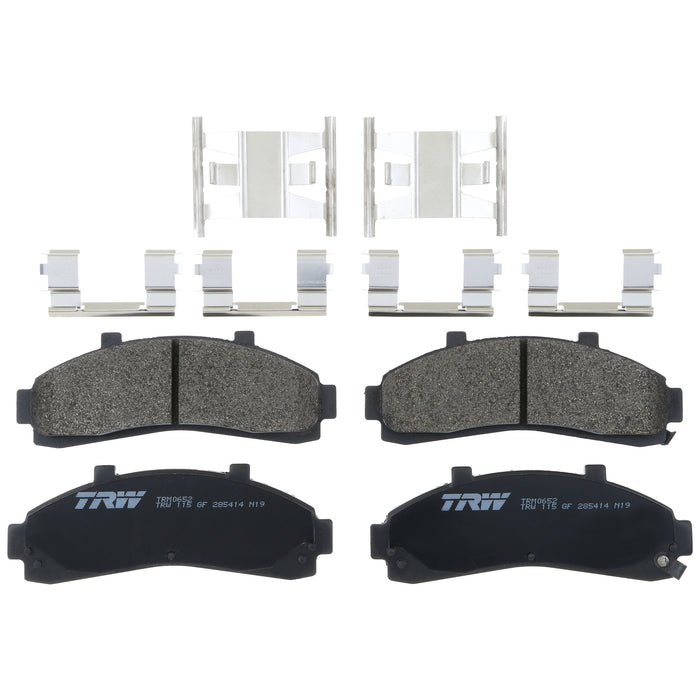 Front Disc Brake Pad Set for Ford Ranger 1995 - 2002 TRW Pro TRM0652