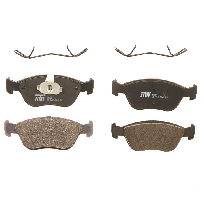Front Disc Brake Pad Set for Volvo S70 1998 - 2000 TRW Pro TRM0783
