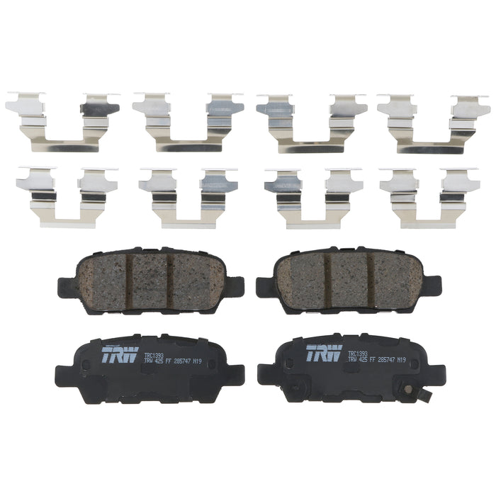 Rear Disc Brake Pad Set for Nissan Altima 2010 - 2020 TRW Pro TRC1393
