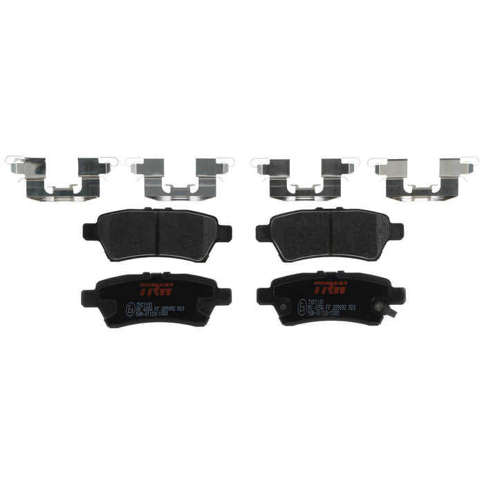 Rear Disc Brake Pad Set for Nissan Pathfinder 2005 - 2012 TRW Ultra TXC1101