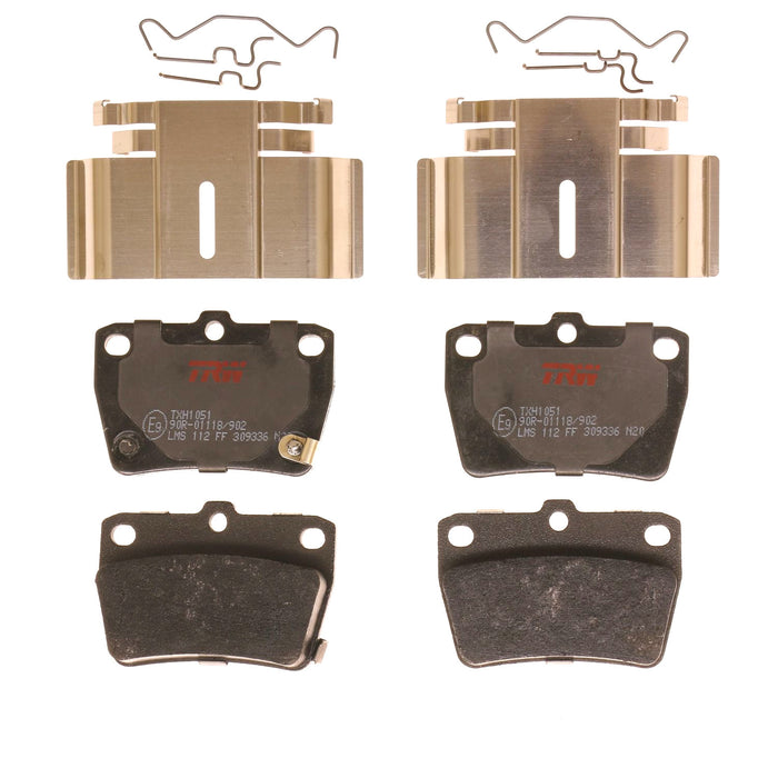 Rear Disc Brake Pad Set for Toyota RAV4 2004 - 2005 TRW  Ultra TXH1051
