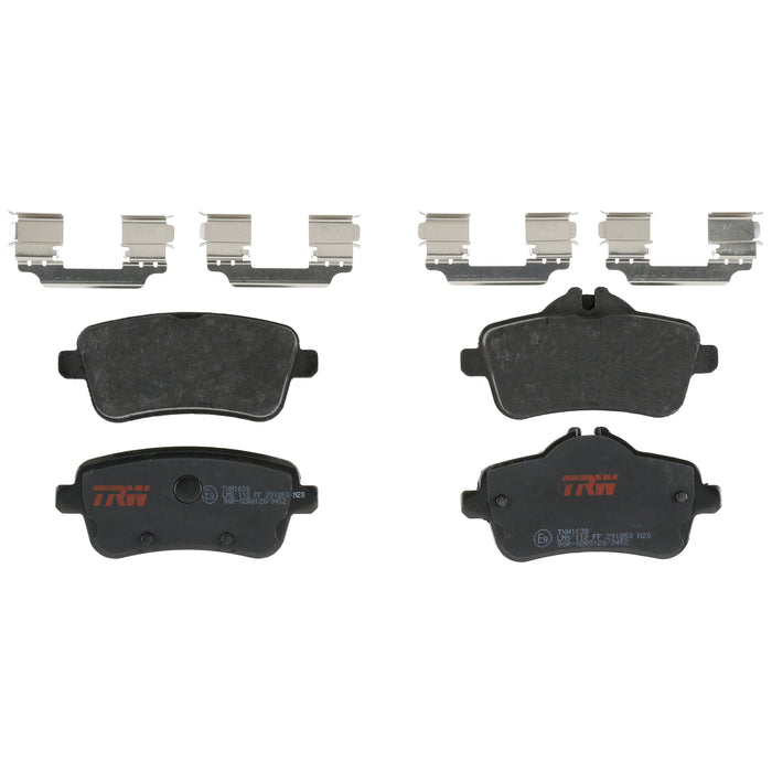 Rear Disc Brake Pad Set for Mercedes-Benz ML350 2012 - 2015 TRW  Ultra TXH1630