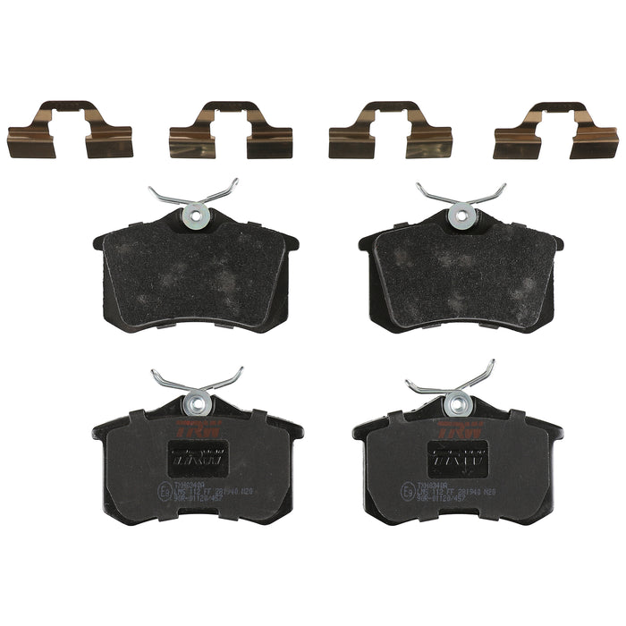 Rear Disc Brake Pad Set for Volkswagen Jetta 1994 - 2005 TRW  Ultra TXH0340A