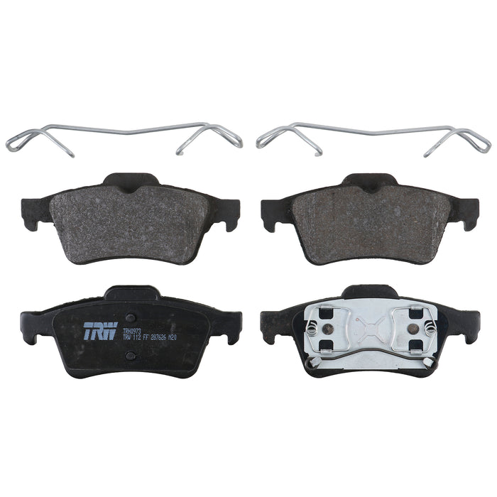Rear Disc Brake Pad Set for Saab 9-3 2003 TRW  Pro TRH0973