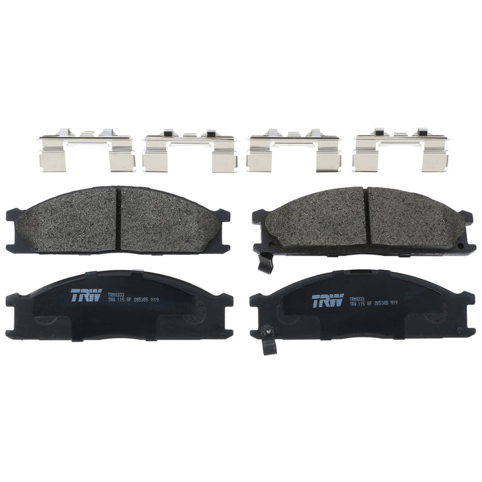 Front Disc Brake Pad Set for Nissan Frontier 1998 - 2004 TRW  Pro TRM0333