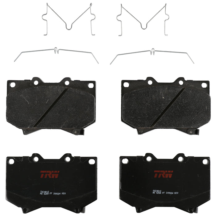 Front Disc Brake Pad Set for Toyota Tundra 2000 - 2003 TRW  Ultra TXC0812