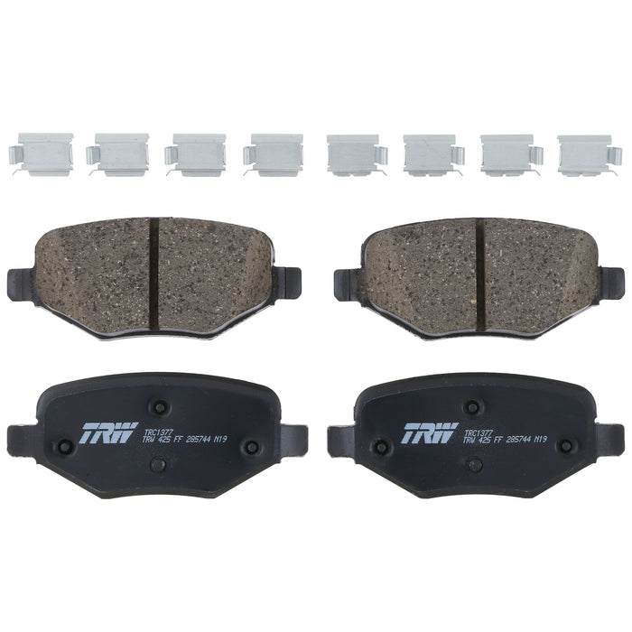 Rear Disc Brake Pad Set for Ford Explorer 2011 - 2019 TRW  Pro TRC1377