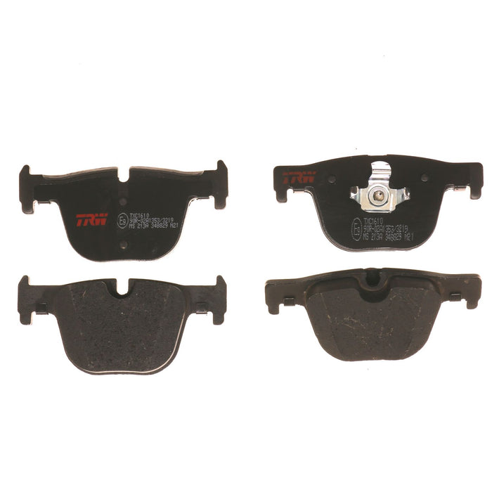 Rear Disc Brake Pad Set for BMW 335i xDrive 2013 - 2015 TRW  Ultra TXC1610