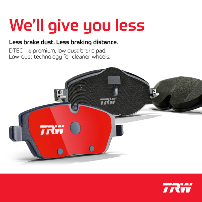 Front Disc Brake Pad Set for Ford Ranger 1983 TRW  Pro TRC0387