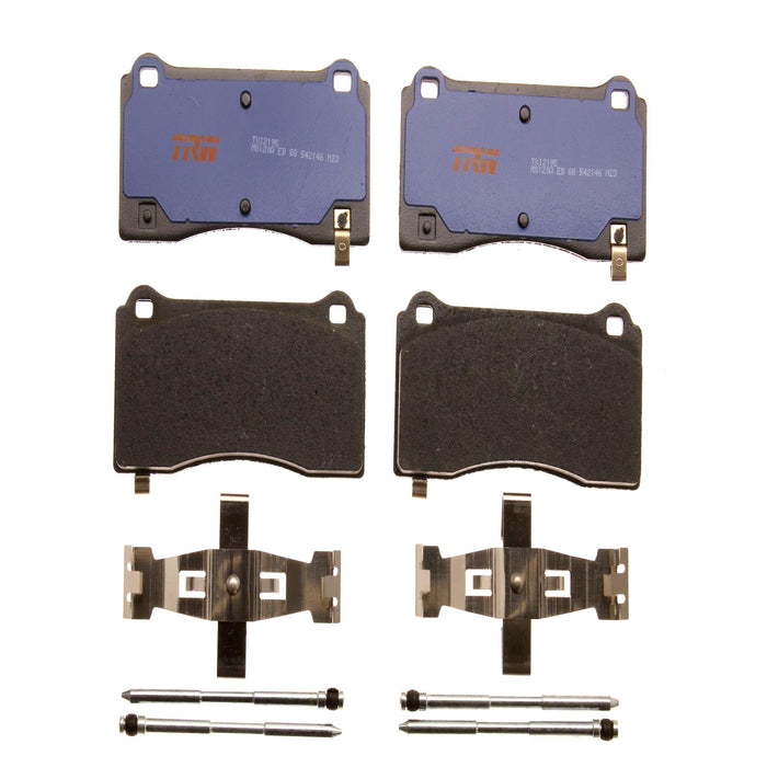 Front Disc Brake Pad Set for Tesla 3 2017 - 2018 TRW  Blue TXI2195