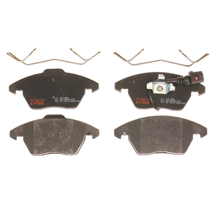 Front Disc Brake Pad Set for Volkswagen Golf 2010 - 2011 TRW  Ultra TXC1107ES