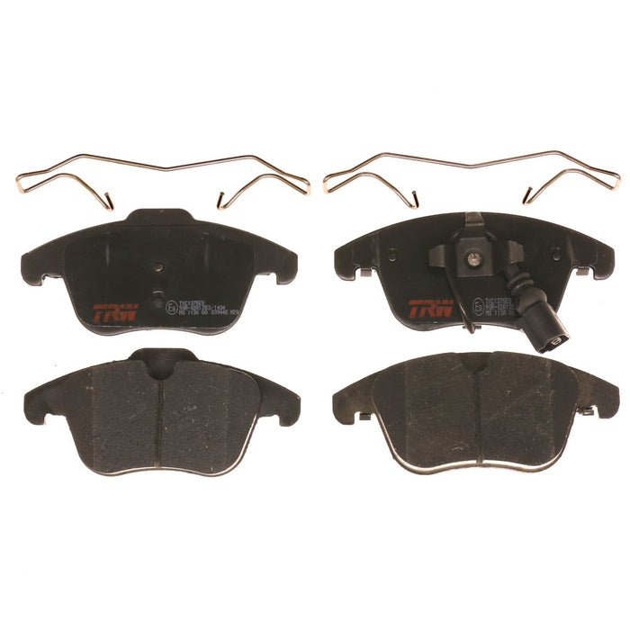 Front Disc Brake Pad Set for Volkswagen Passat 2012 - 2020 TRW  Ultra TXC1375ES