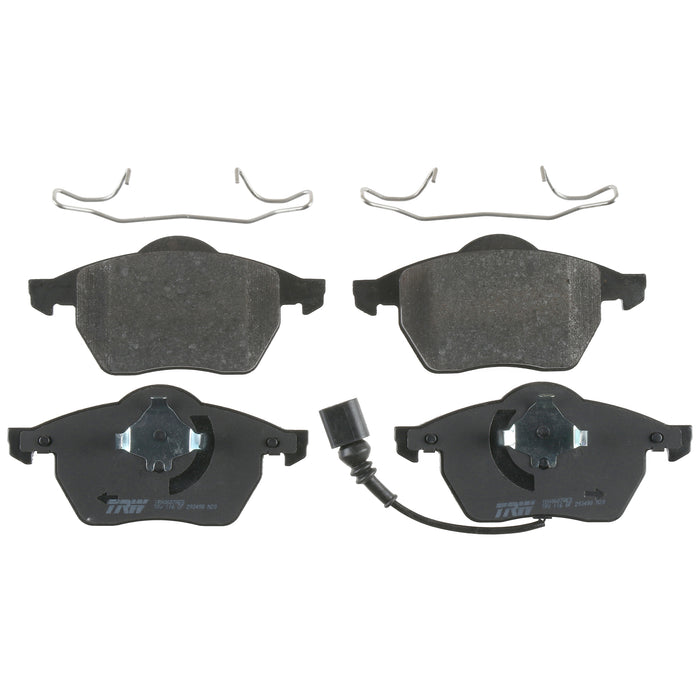 Front Disc Brake Pad Set for Volkswagen Jetta 1999 - 2005 TRW  Pro TRH0687AES