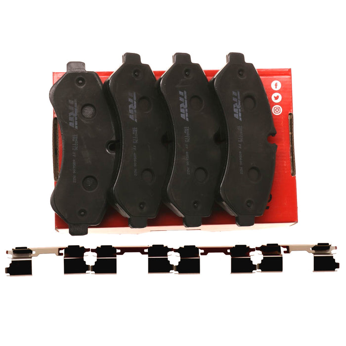 Rear Disc Brake Pad Set for Mercedes-Benz Sprinter 4500 2019 - 2020 TRW  Pro TRH2236