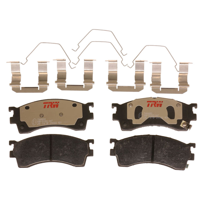 Front Disc Brake Pad Set for Mazda Protege 1999 - 2003 TRW  Ultra TXH0893