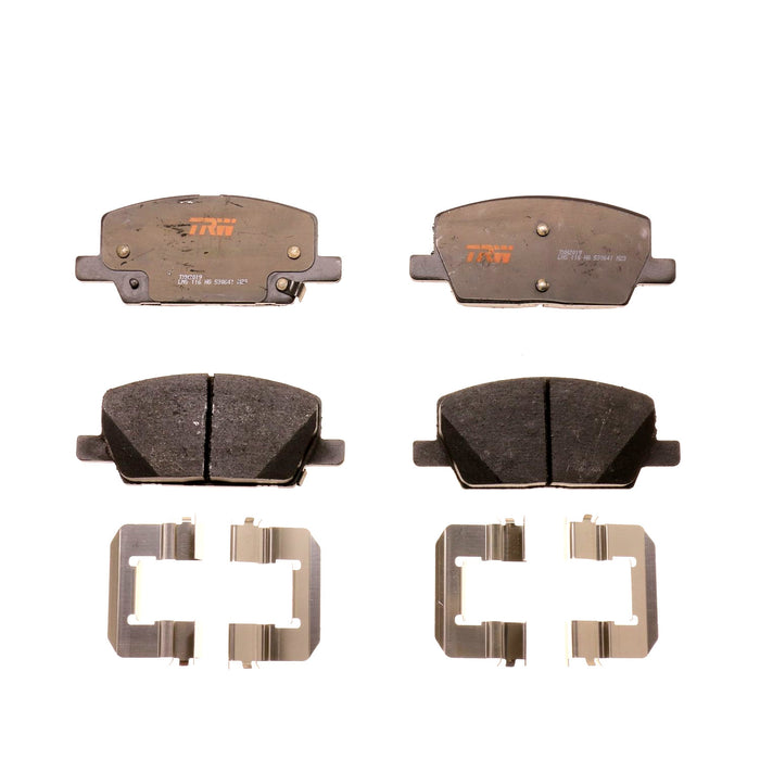 Front Disc Brake Pad Set for Chevrolet Trax 2018 - 2020 TRW  Ultra TXH2019