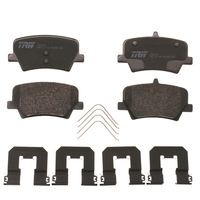 Rear Disc Brake Pad Set for Volvo XC40 2019 - 2023 TRW  Ultra TXC2136
