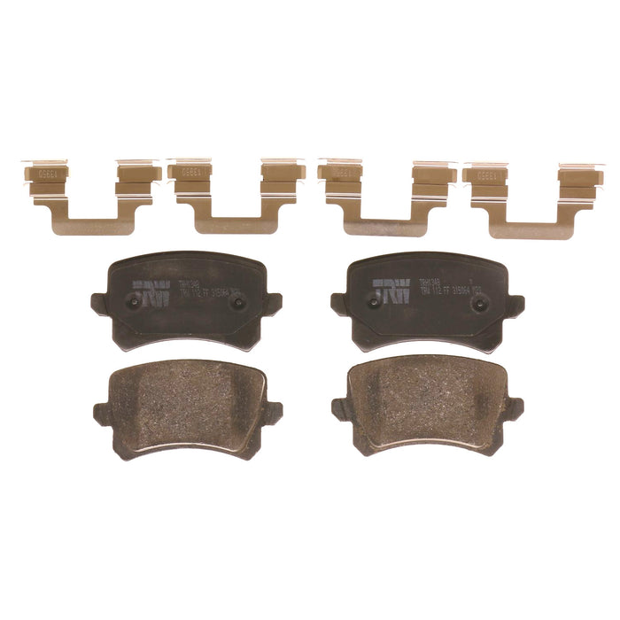 Rear Disc Brake Pad Set for Volkswagen Tiguan 2012 - 2017 TRW  Pro TRH1348