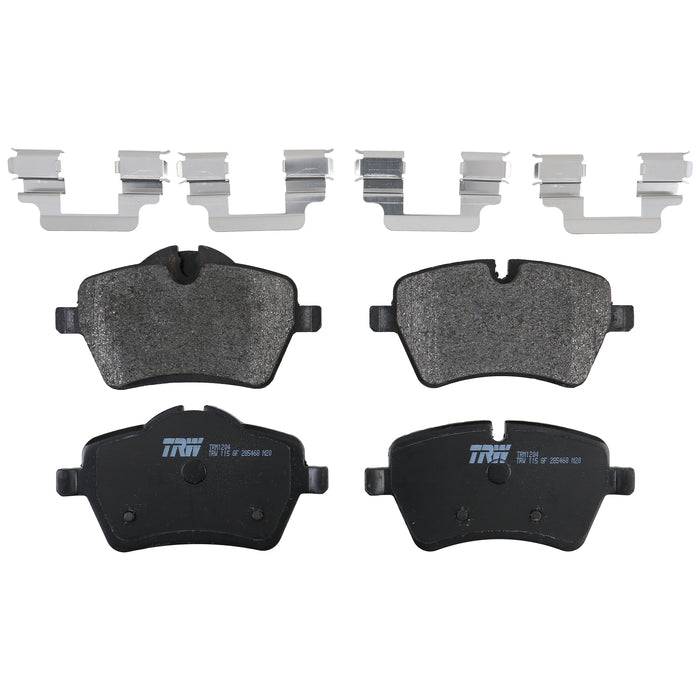 Front Disc Brake Pad Set for Mini Cooper 2002 - 2010 TRW  Pro TRM1204