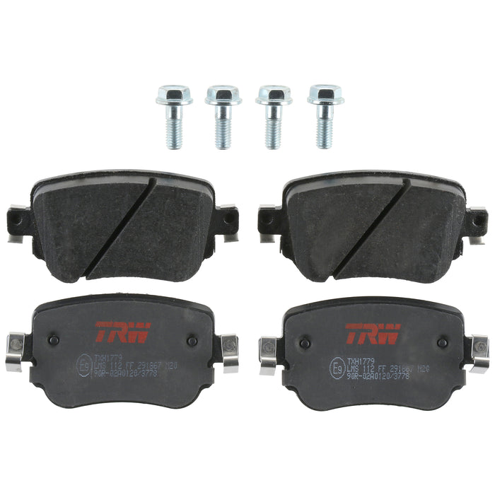 Rear Disc Brake Pad Set for Volkswagen Passat 2015 - 2020 TRW  Ultra TXH1779