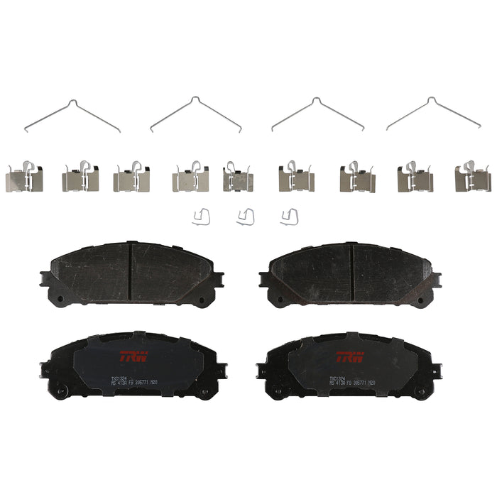 Front Disc Brake Pad Set for Toyota Highlander 2008 - 2019 TRW  Ultra TXC1324