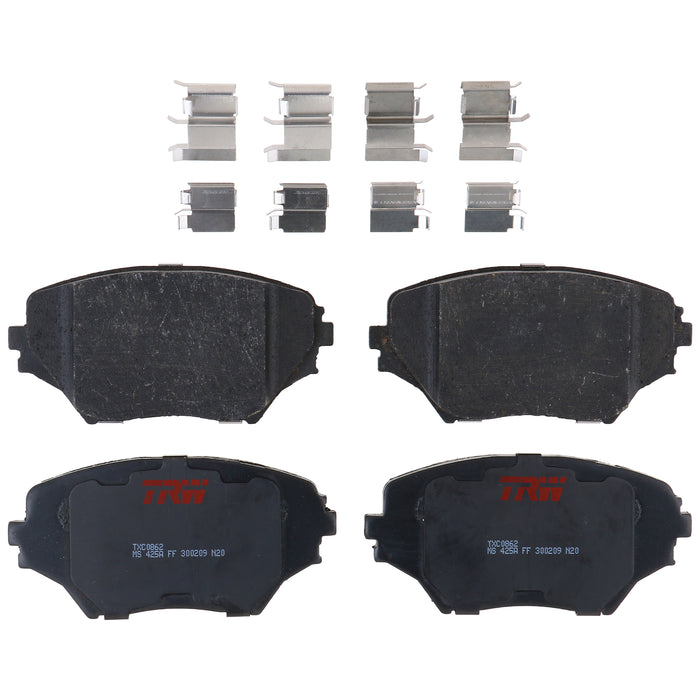 Front Disc Brake Pad Set for Toyota RAV4 2001 - 2005 TRW  Ultra TXC0862