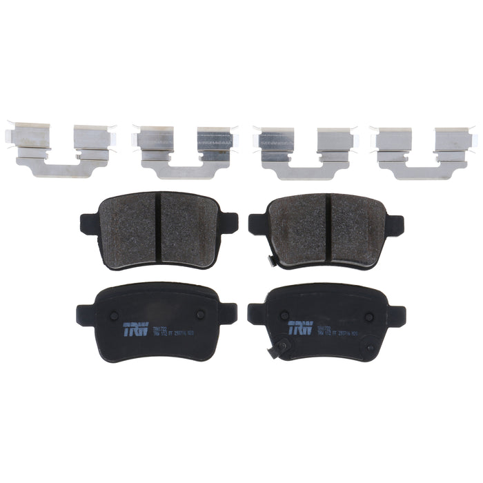 Rear Disc Brake Pad Set for Fiat 500L 2014 - 2020 TRW  Pro TRH1722