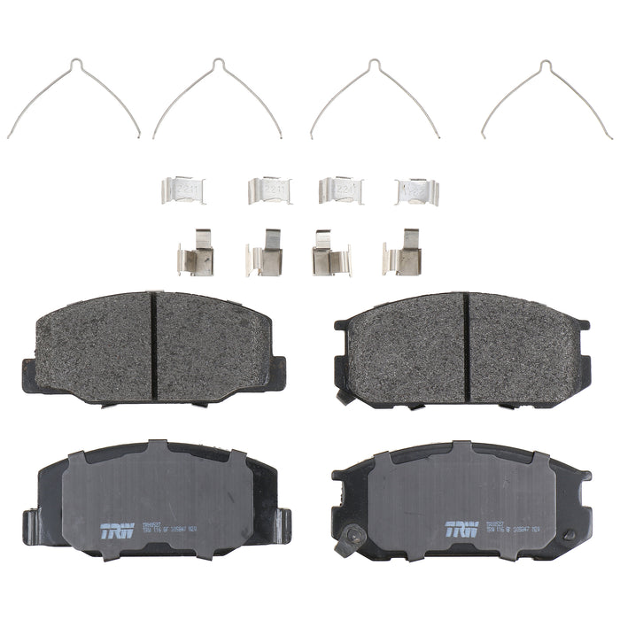 Front Disc Brake Pad Set for Toyota Previa 1991 - 1996 TRW  Pro TRH0527
