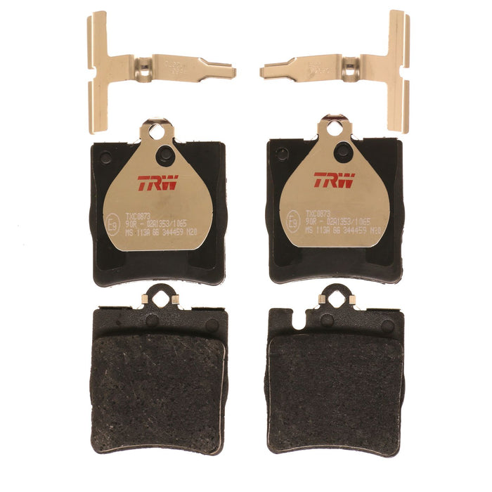 Rear Disc Brake Pad Set for Mercedes-Benz C230 2003 - 2007 TRW  Ultra TXC0873