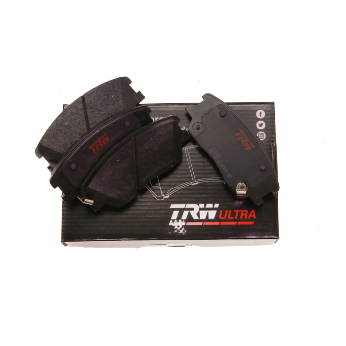 Front Disc Brake Pad Set for Kia Soul 2020 - 2022 TRW  Ultra TXC2287