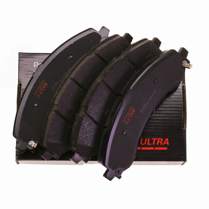 Rear, Front Disc Brake Pad Set for Chevrolet Silverado 2500 HD 2020 - 2022 TRW  Ultra TXC2250