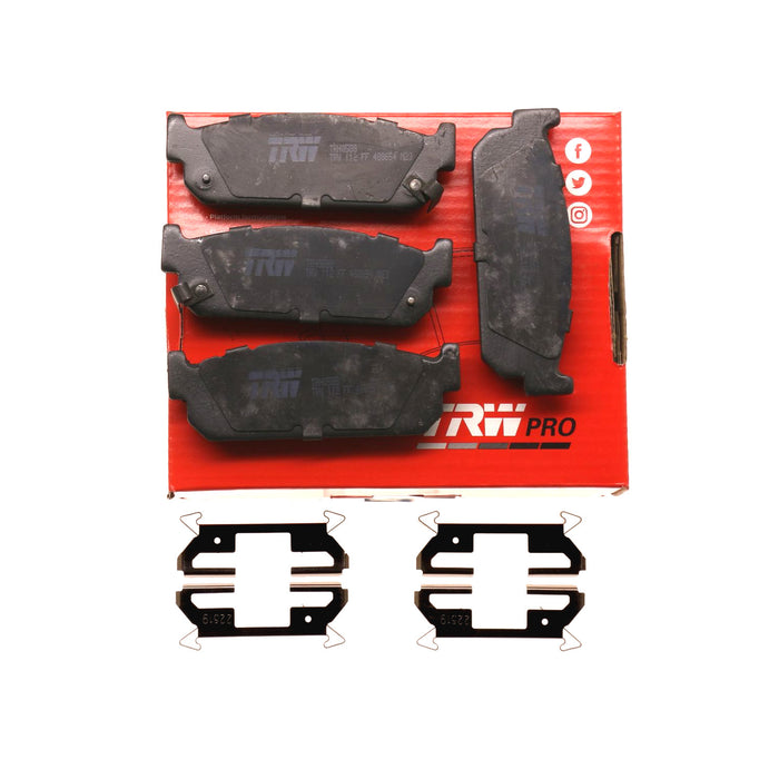 Rear Disc Brake Pad Set for INFINITI Q45 1990 - 2006 TRW  Pro TRH0588